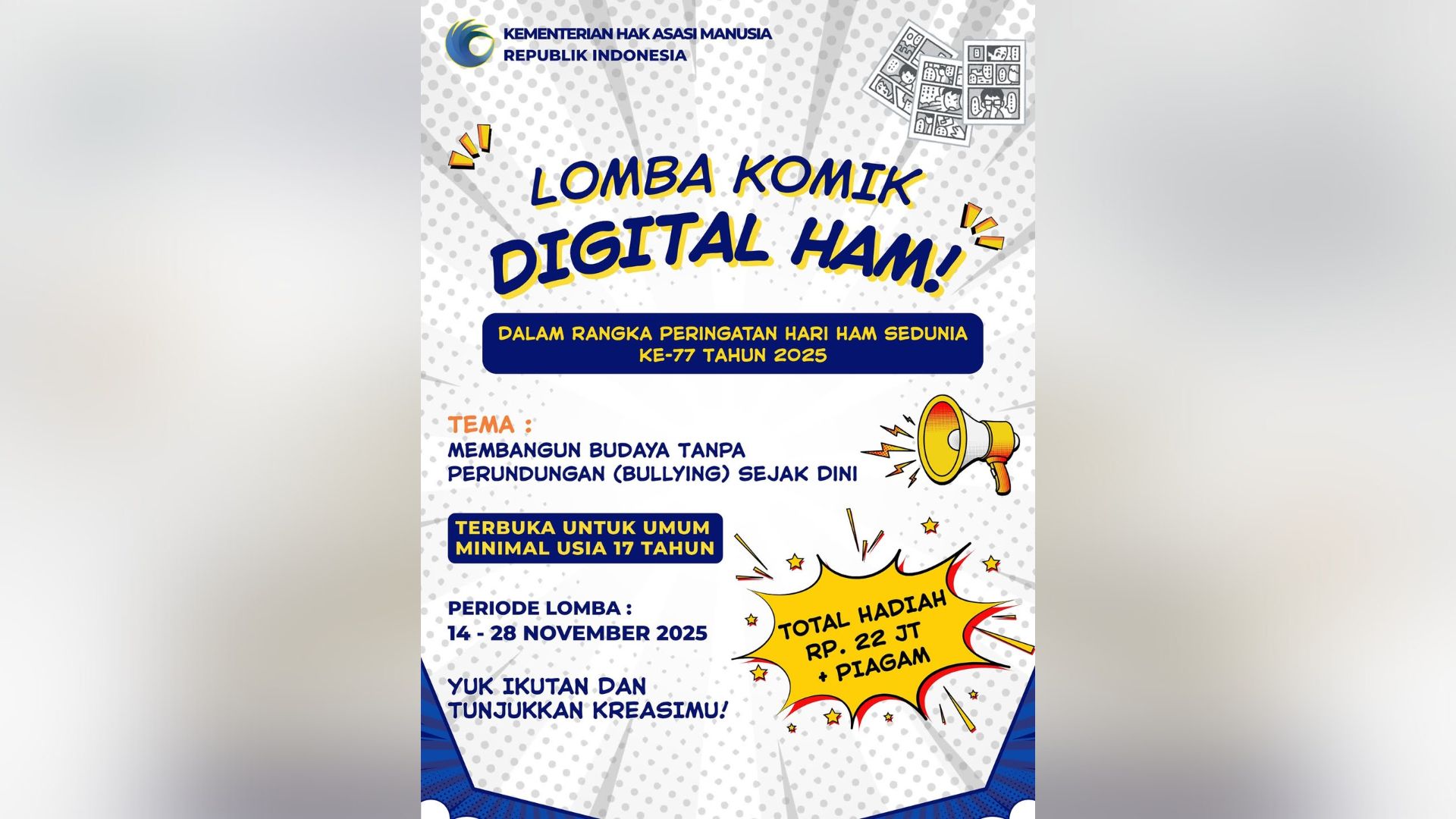 Lomba Komik Digital HAM
